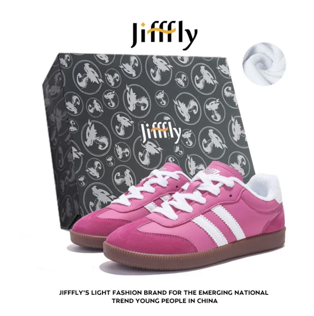 Designer style men's and women's shoes 2025 autumn and winter new fashion versatile sports shoes anti-skid leisure casual shoes Jifffly