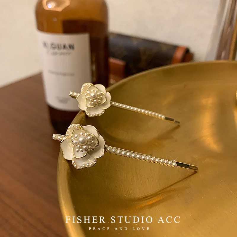 Trend wer Hair Pins Barrettes Hair Accories Girls Side Clips One Word Clips Cute Girly Side Clip gear Barrette Y251210