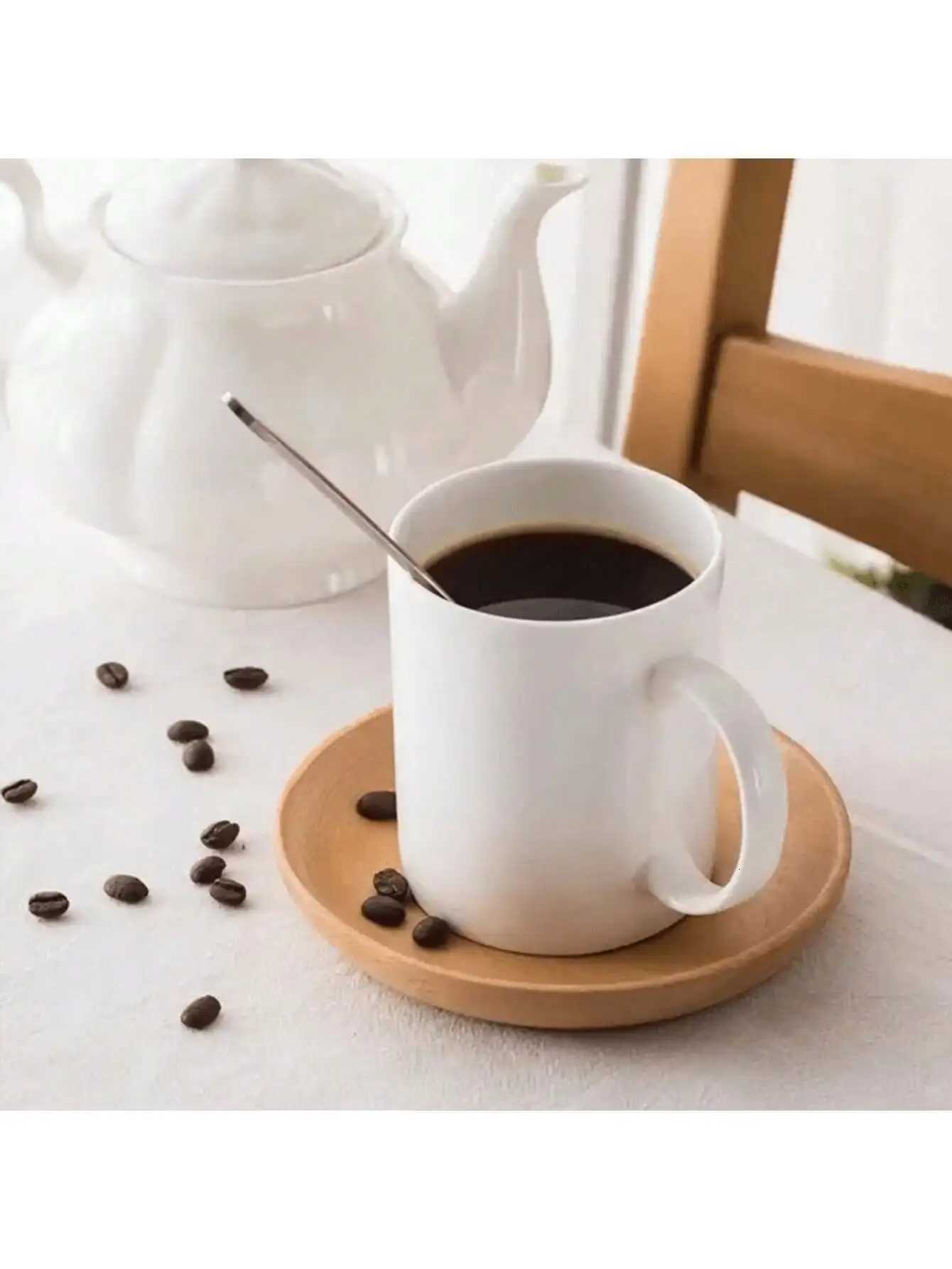 Cute Tai Chi Black-White Cat Coffee Mug 11 Oz Ceramic Tea Cup Decorative Tea Cups Ideal Birthday/ Holiday Gift C251210