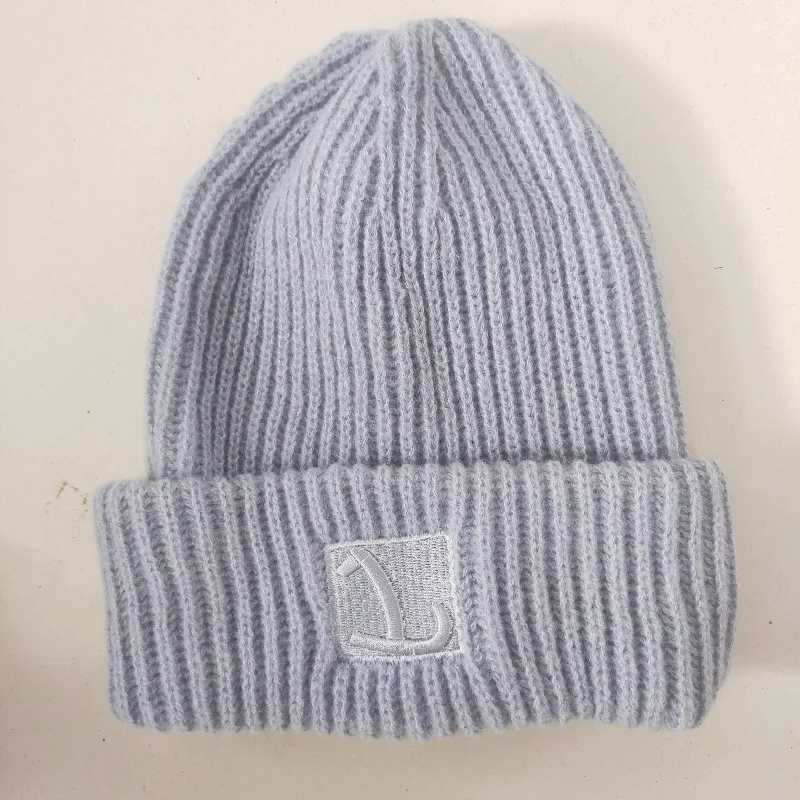 Luxury Fashion Beanies For Women Warm Ear Protection Pullover Solid Color Woolen Crochet Bonnet Anti-cold Winter Knitted Hat Y251209