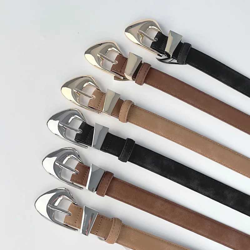 Luxury Frosted Cowhide Womens Leather Belt Decoration Casual Pants Jeans Wide Clothes Waist Belt Retro Fashion Womens Belt Y251210