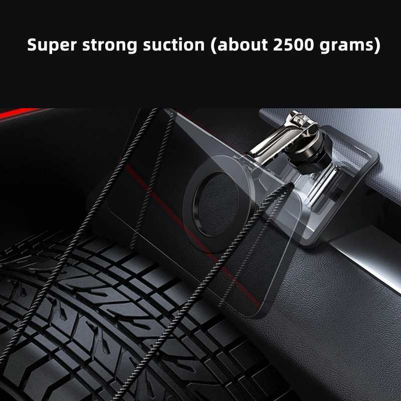 Adjustable Magnetic Car Phone Holder Mount for Tesla Model 3 Highland ModelY 2019-2024 Metal Car Phone port Frame Accessories C251210