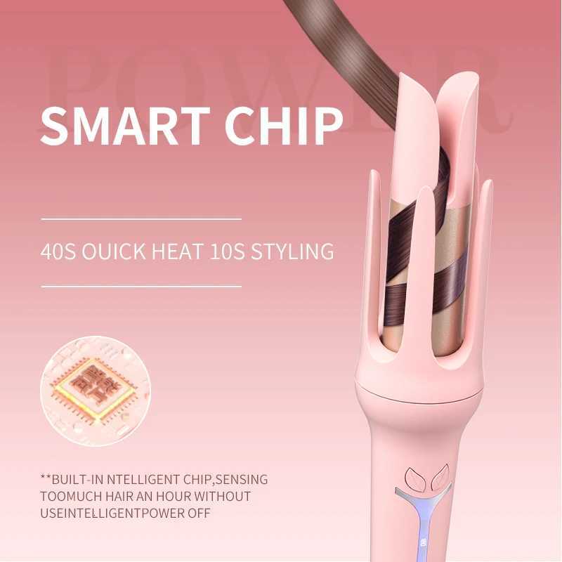 Automatic 32mm Big Roll Curling Iron - Anion Ceramic Hair Curler with 4-Speed Adjustable Settings Fast Heating Fashion StylinT251210