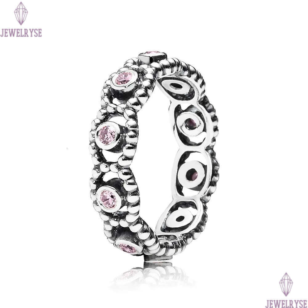 S925 sterling silver love heart designer ring for woman girls lovely cz zircon star crown retro vintage band rings Ring jewelry