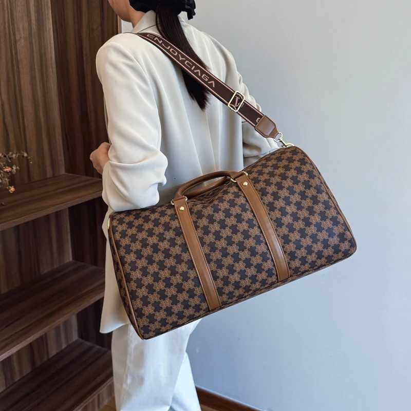 Fi wens printed PU leather large capacity handbag travel bag shoder bags for wan sac de luxe femme totes bags Y251209