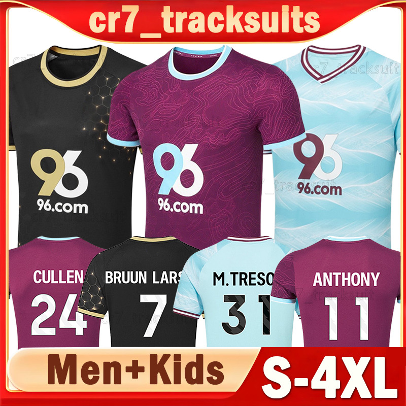 XXXL 4XL 25 26 Burnleys Soccer Jerseys ANTHONY SONNE FOSTER CULLEN Men Uniforms 2025 2026 BRUUN LARSEN BROJA MTRESOR EDWARDS Football Shirts kids kits socks full sets