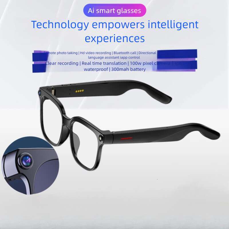 Famous Brand HD designer Sunglasses Pixel Camera Video Clear Audio Recording AI Voice Translation Smart Glasses