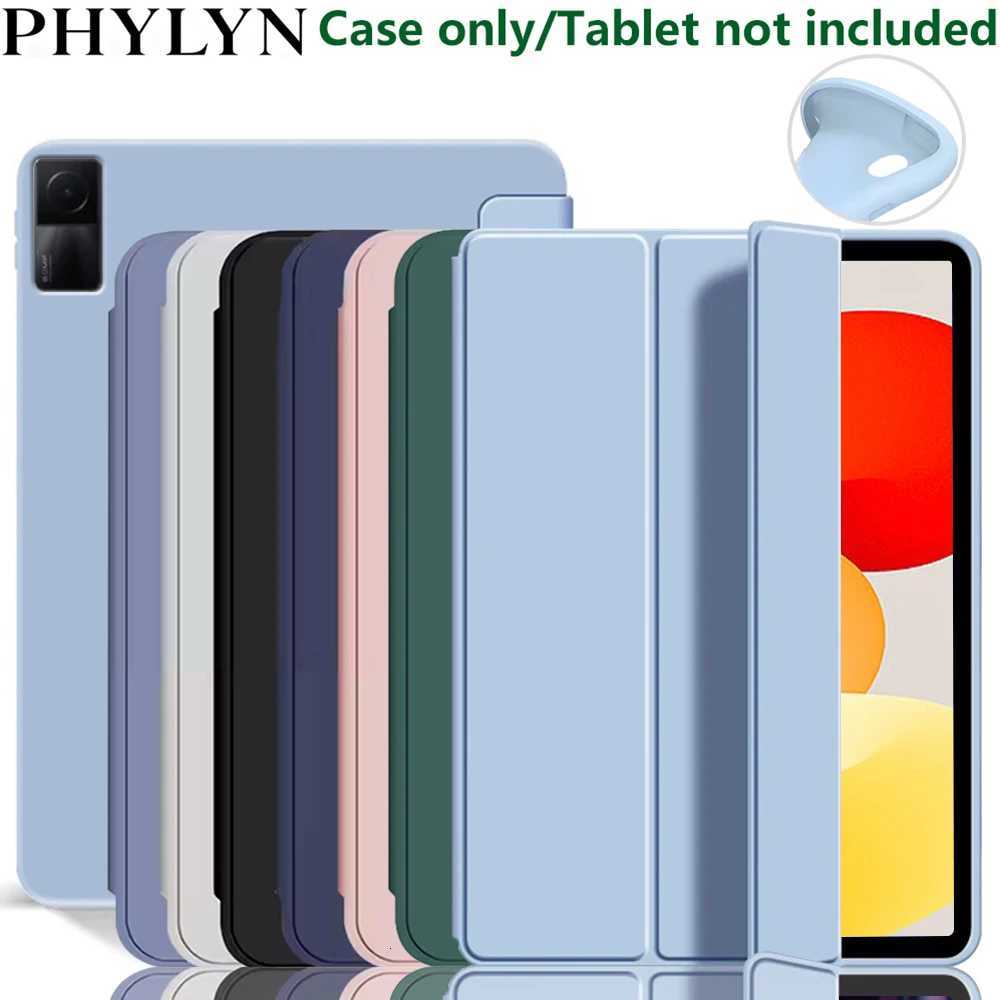 Slim Tri-Fold Stand Case For Redmi Pad SE 11 2023 Tablet Cover with Auto Sleep Wake Adjustable Stand Cover with Soft TPU H251210