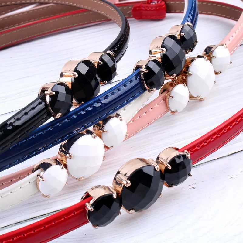 Luxury Adjustable Genuine Leather Waist Belts for Women Corset Hip High Rhinestone Girdle Female Ladies Waistband Straps Accessories Y251210