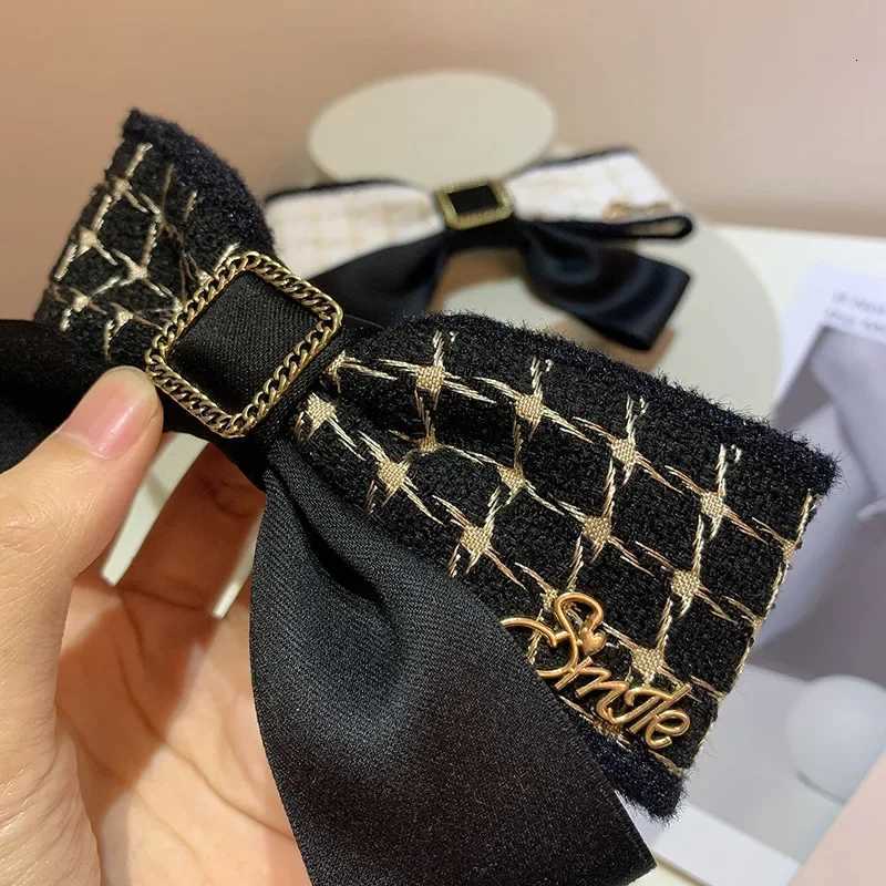 Rhinestone Crystal Pearl Big Hair Clip Hairpin Bow Knot Plaid Dot Barrette For Wen Girl wer Accories Wholes Y251210