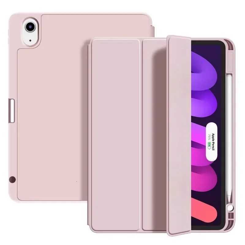 Smart Cover For iPad Mini 7 Case A2993 A2996 Silicone Cover with Pencil Holder for iPad Mini 6 Case 83 inch Tablet Funda Capa H251210