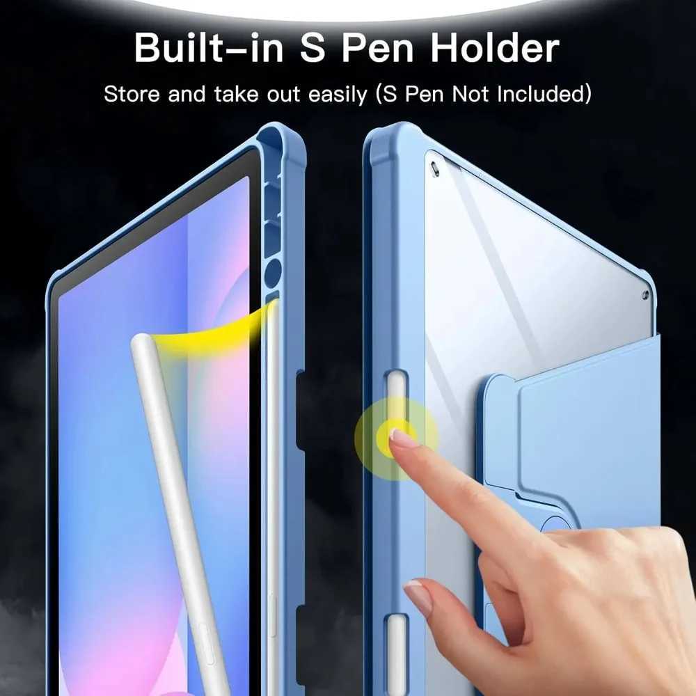 For Galaxy Tab S11S11 tra 146 S10 Lite FE 109 inch Pen Holder Case 360 Degree Rotation Stand Auto Wake/Sleep Funda H251210