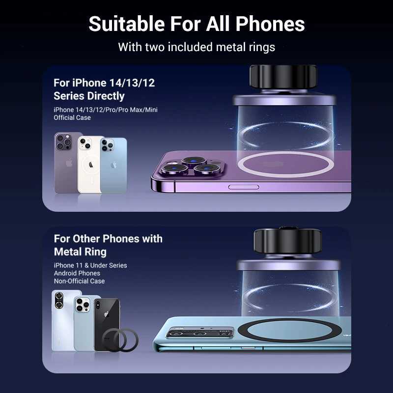 UGREEN Magnetic Car Phone Holder Air Vent Car Phone Stand For iPhone 15 14 13 Prax Strong Magnet Holder C251210