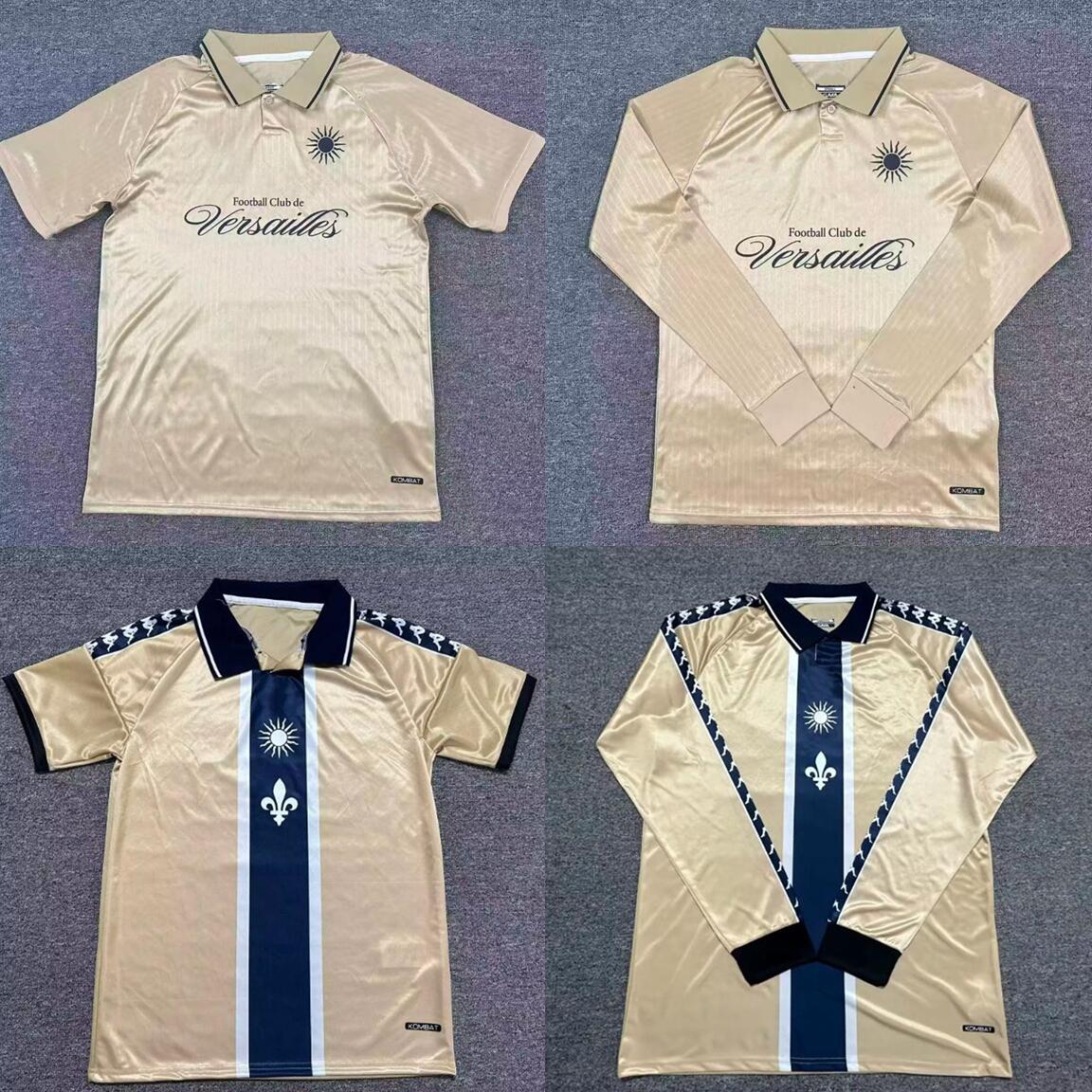 4XL 25 26 FC Versailles Soccer Jerseys BASQUE BAGHDADI RENAUD ALTIKULAC GUIRASSY KARAMOKO KODJIA 2025 2026 Home Away Third long sleeved football shirt