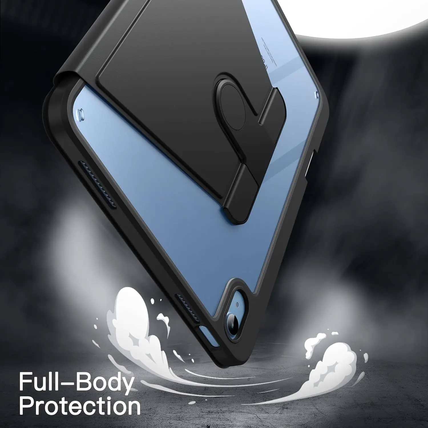 For iPad Air 4th 5th 109 Pro 11 M4 Air13 Magnetic Case For iPad 10 10th 102inch Air11 Mini 6 7 360 Rotating Detachable Cover H251210