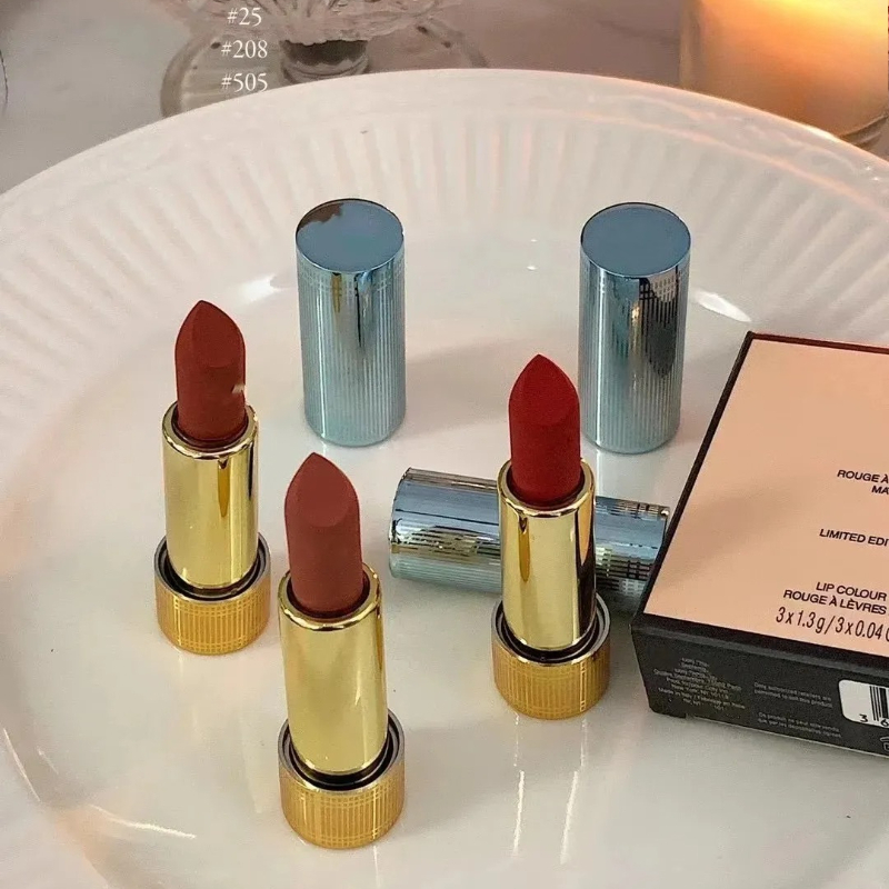 3Pcs Matte Lipstick… - image