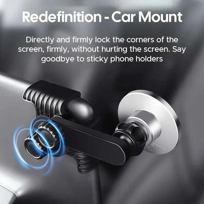 TEEQ Magnetic Wireless Charger Car Phone Holder for Tesla Model 3/Y/Highland 2025 BYD Atto 3 - 15W Fast Charging C251210