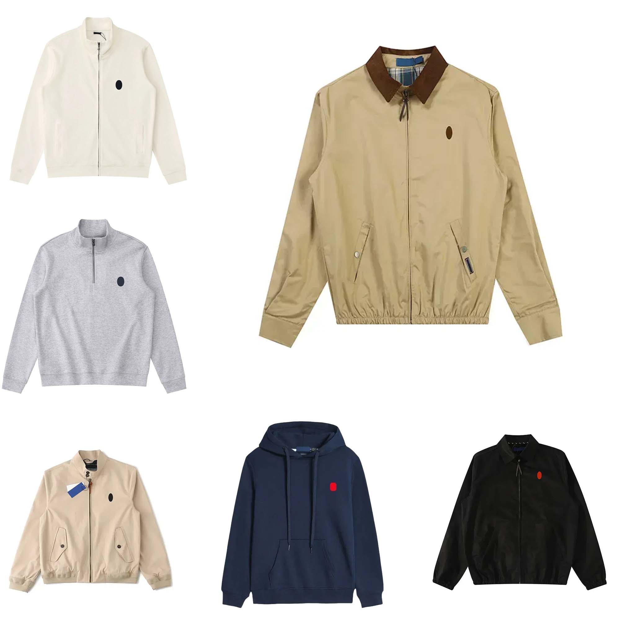 Designer men polo zipper Hoody Hooded Hoodies Mens Women High Quality Streetwear Pullover Sweatshirts Loose Jumper Tops Reflective Clothing