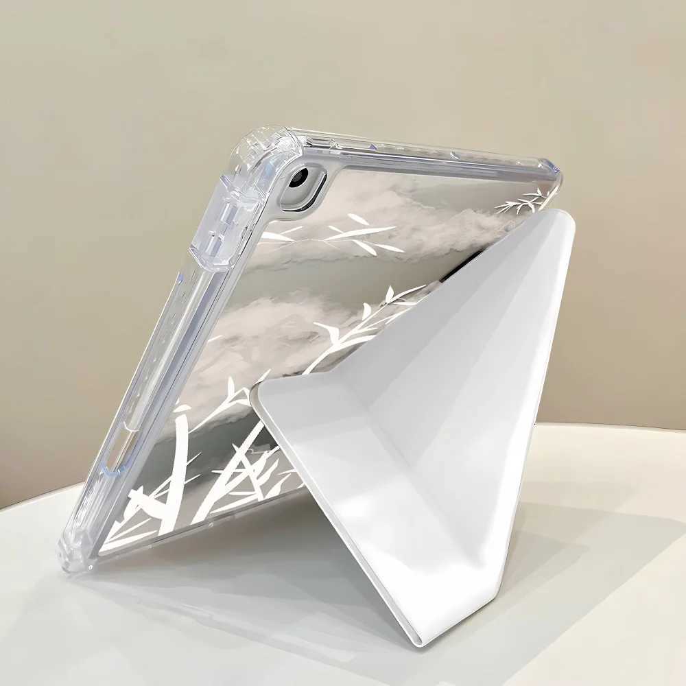 For iPad Pro 11 129 13 inch M2 M3 2025 A16 11th 10th Generation 109 Air 5 4 9th 8th 7th 102 Mini 6 Smart Case With Pen Holder H251210