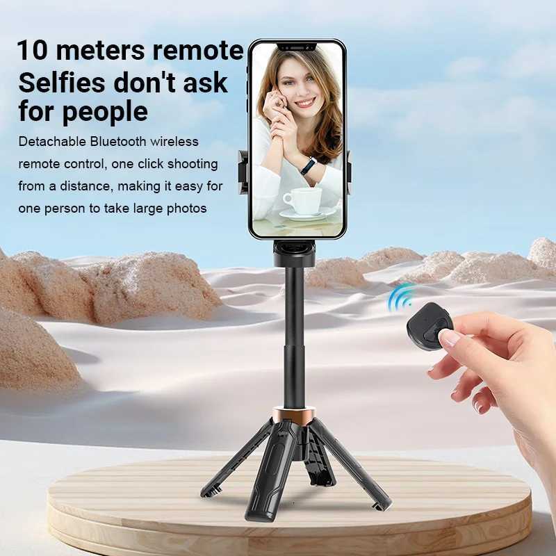Portable Mini Phone Holder Handle Tripod Selfie Stick Remote Control for Phone Vlog Livestreaming Photography Holder C251210