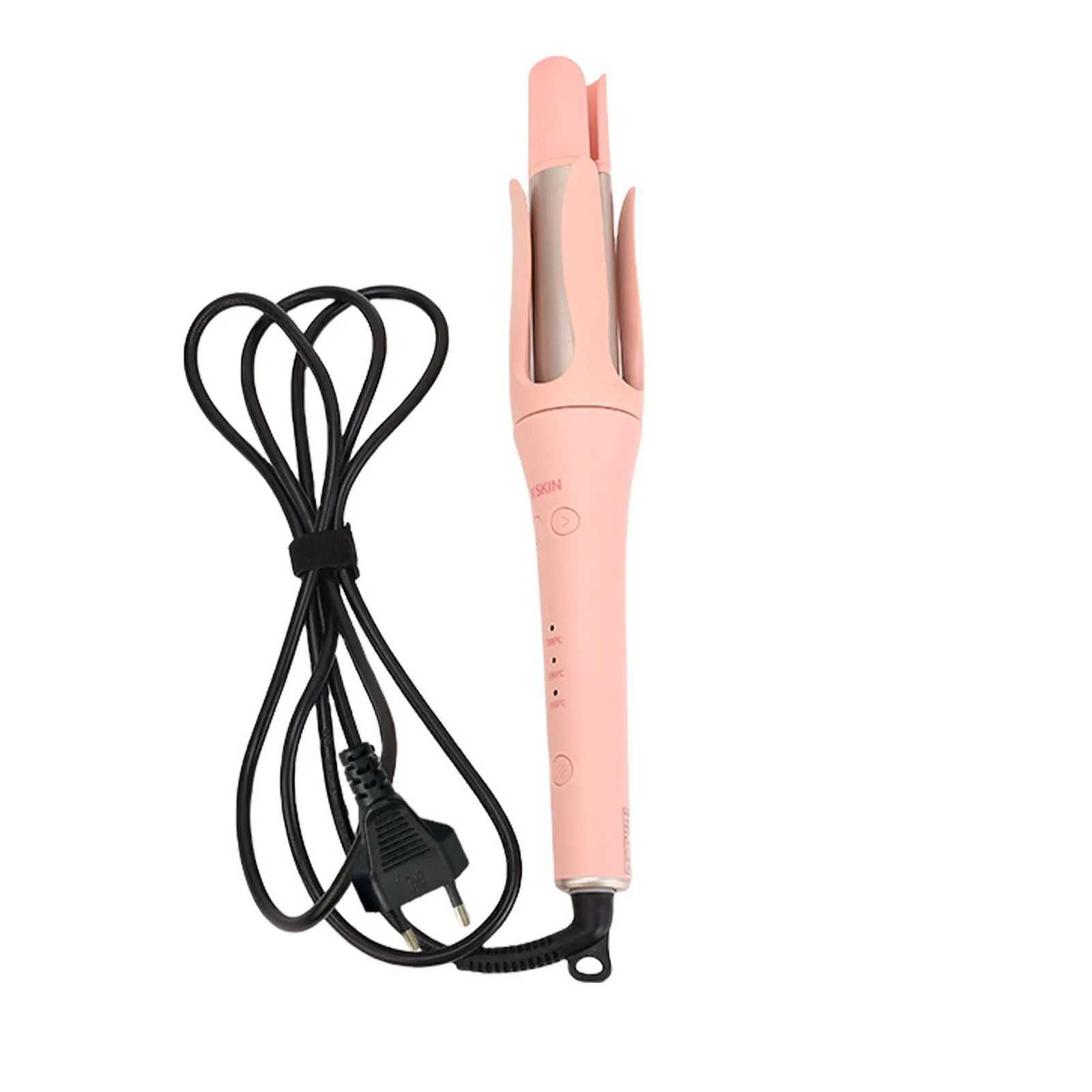 Automatic Curling Wand Fast Heating Auto Shut Off Auto Hair Curler 3 Temperature for Hair StylingT251210