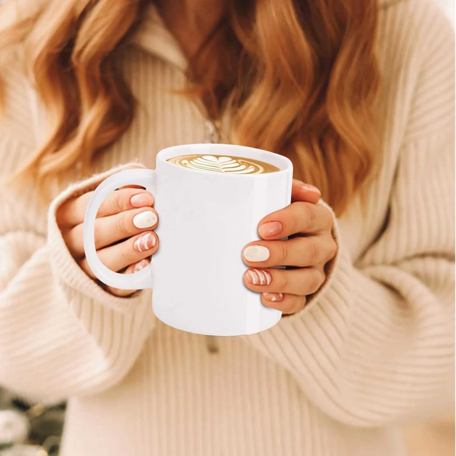 Middle Ceramic Mug Finger Cup Coffee Mug 3D Funny Women Men Water Tea Cup with Handle for Party April Fools Day Christmas Gift C251210