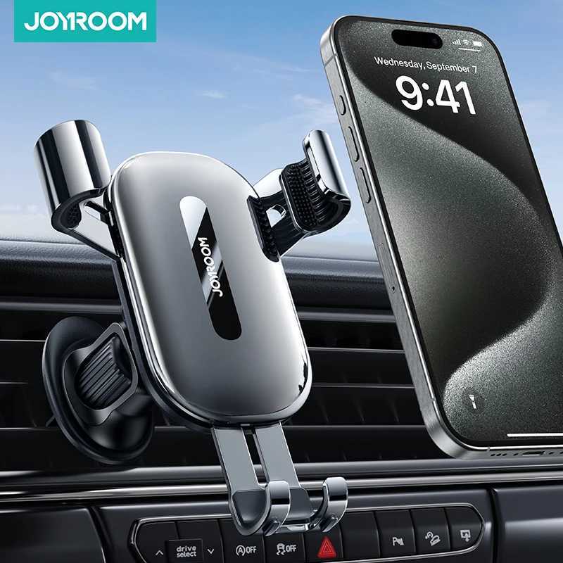 Joyro Car Phone Holder Mount Upgraded Universal Autobile Vehicle Phone Cradle Vent Clip Hands- Phone Mount JR-ZS392 C251210