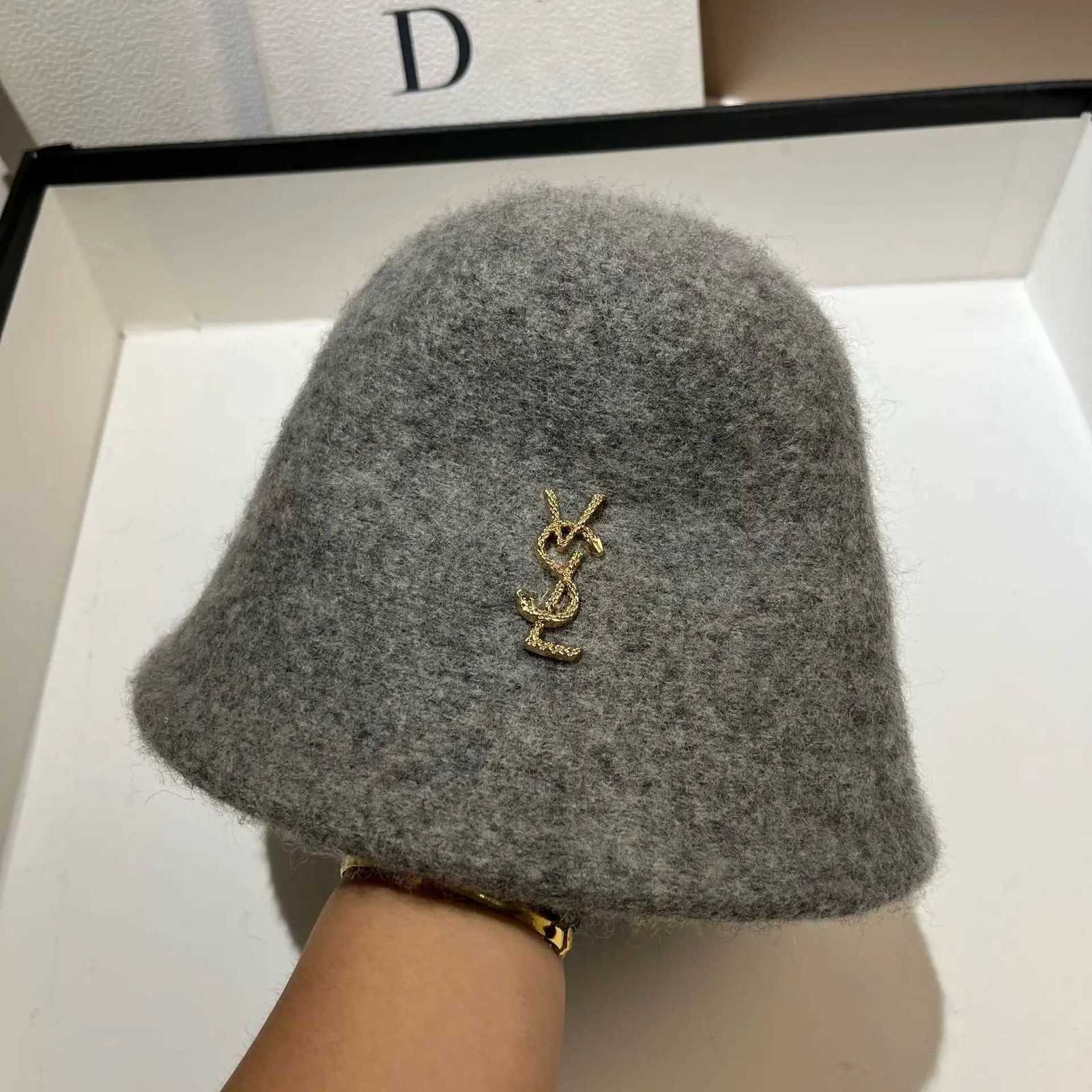 Nordic Winter Warm Hat for Wen - Rabbit Fur Knitted Ear Warmer Oversi Double Fold Design Thermal Cold Weather Y251210