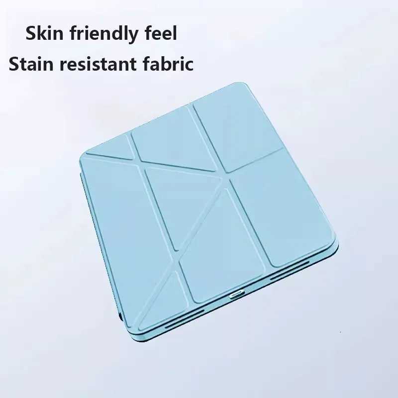 Leather Y-Folding Case for New Galaxy Tab S11 2025 S10 Lite FE 109 in SM-X400 X406B S9 S8 S7 A9 A11 Plus 87 Soft Case H251210