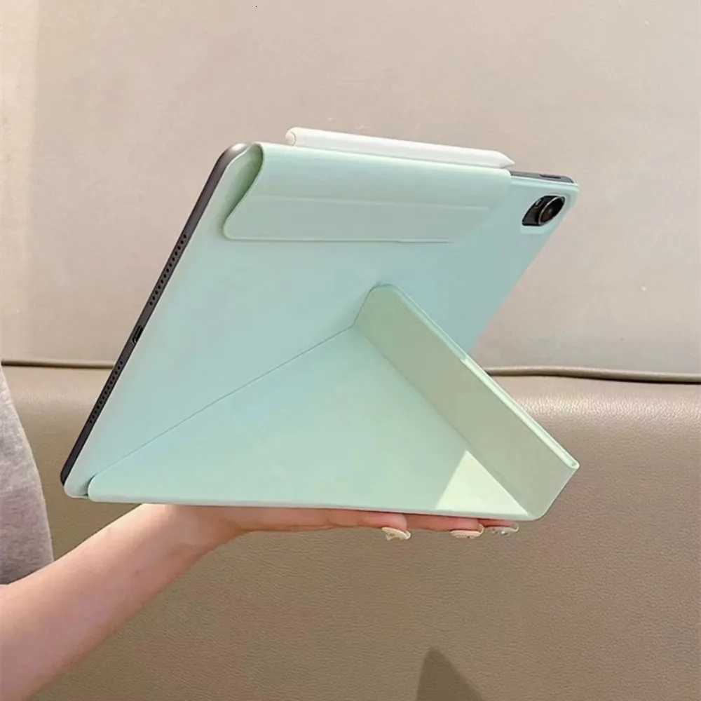 Foldable Strong Magnetic Smart Case for Galaxy Tab S10 S9 S8 S7 Plus FE 124 inch S9 FE S9 S8 S7 11 inch Stand Casing H251210