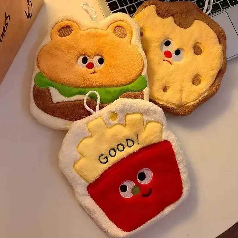 Wall-mounted Kitchen Hand Towel Thickened Soft Food Styling Bath Towels Creative Cartoon Towels Kawaii Cute C251210