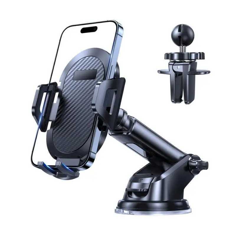 Car Phone Holder Suction Cup er Stable Car Phone Mount For Car Dashboard/Windsn/Air Vent Cpatible With All Mobile Phone C251210
