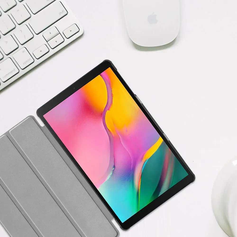 Cover For Galaxy Tab A 80 inch 2019 SM-T290 T295 T297 80 Tablet Case PU Leather Smart Sleep Tri-fold Bracket Cover H251210