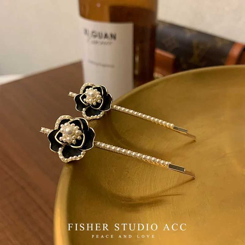 Trend wer Hair Pins Barrettes Hair Accories Girls Side Clips One Word Clips Cute Girly Side Clip gear Barrette Y251210