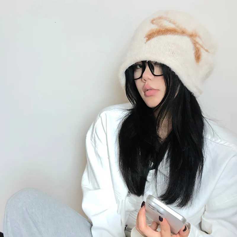 Luxury Womens Winter Slouchy Beanie Knit Hat - Breathable Warm Windproof 50-60cm Head Circumference 4 Colors Beige/Black/Grey/Co Y251209