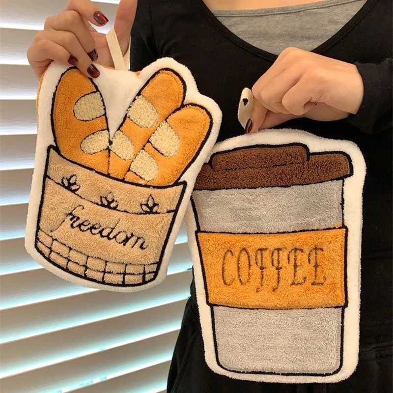 Bathroom Hand Cloth Cartoon Hand Towels Hand Towel Absorbent Hand Cloth Hand Towel For Kitchen Convenient Hanging Towel For Hand C251210