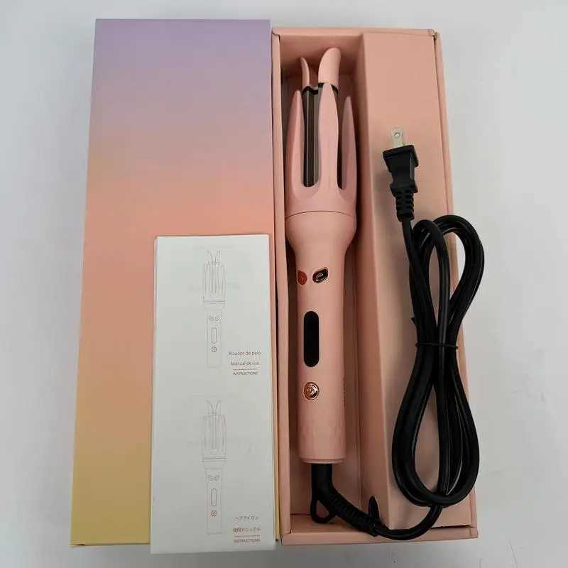 Negative Ion Automatic Rotating Hair Curler 28mm Barrel 4 Temperature Modes Curling Iron Professional Hair Styling ToolT251210