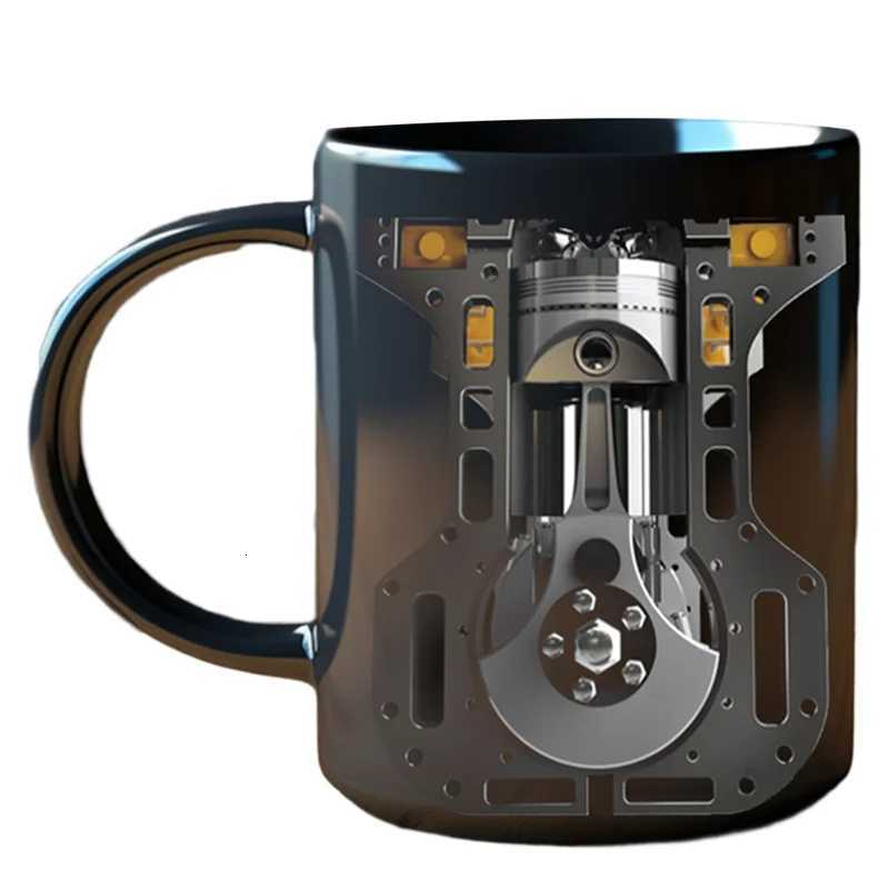 Limited Time Offer Coffee Mug Cup Water Cup For Motorcycle Engine For Man Car Novel Engine Festival Gift C251210