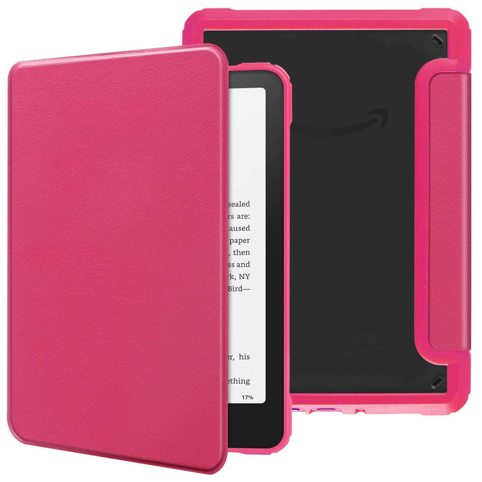 Auto Wake/Sleep Kindle Case - Magnetic PU Leather Cover for Paperwhite 12th Gen2024oft 7 Devs Model SA569P/SA568B H251210