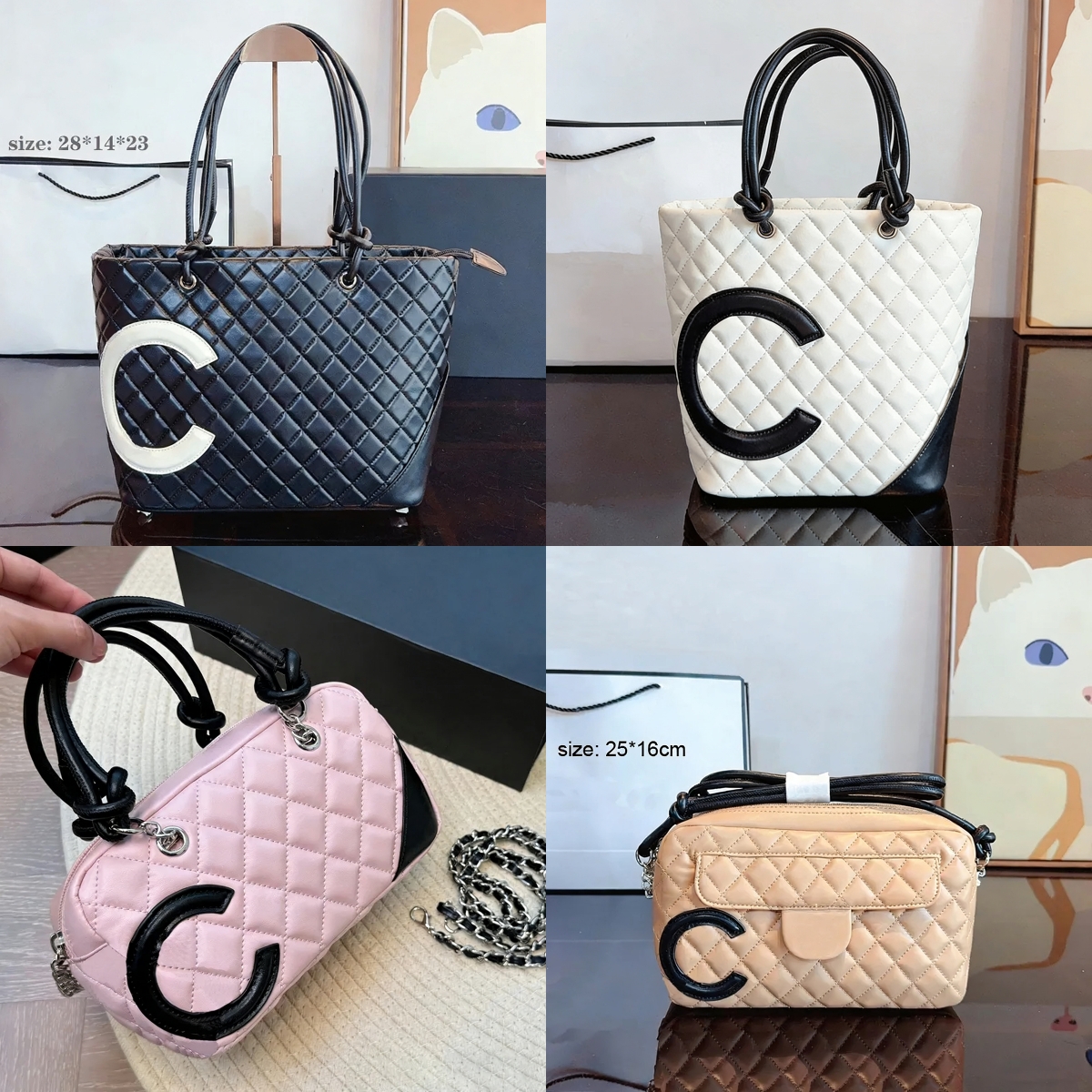 Designer Handbags White Leather Tote Large Capacity Bowling Bag Single Shoulder Bags Handbag Women Mens Luxury Crossbody Bags Leather Totes 5A