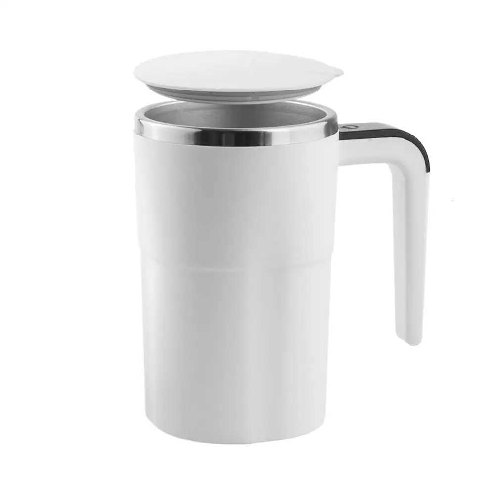 380ml Electric Coffee Self Mixing MUg IP67 Waterproof Coffee Stirring MUg USB Charging Digital Display Automatic Cup C251210