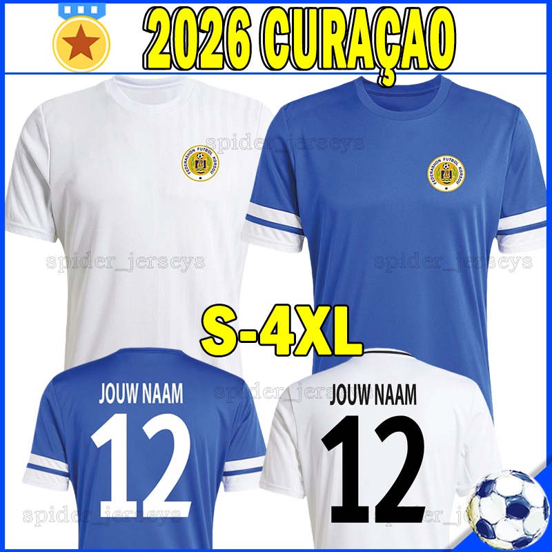 XXXL 4XL 25 26 CURACAO National team Soccer Jerseys ANTONISSE K.GORRE KASTANEER MARTHA Men Uniforms 2025 2026 CHONG BACUNA PAULINA SEVERINA BACUNA Football Shirts