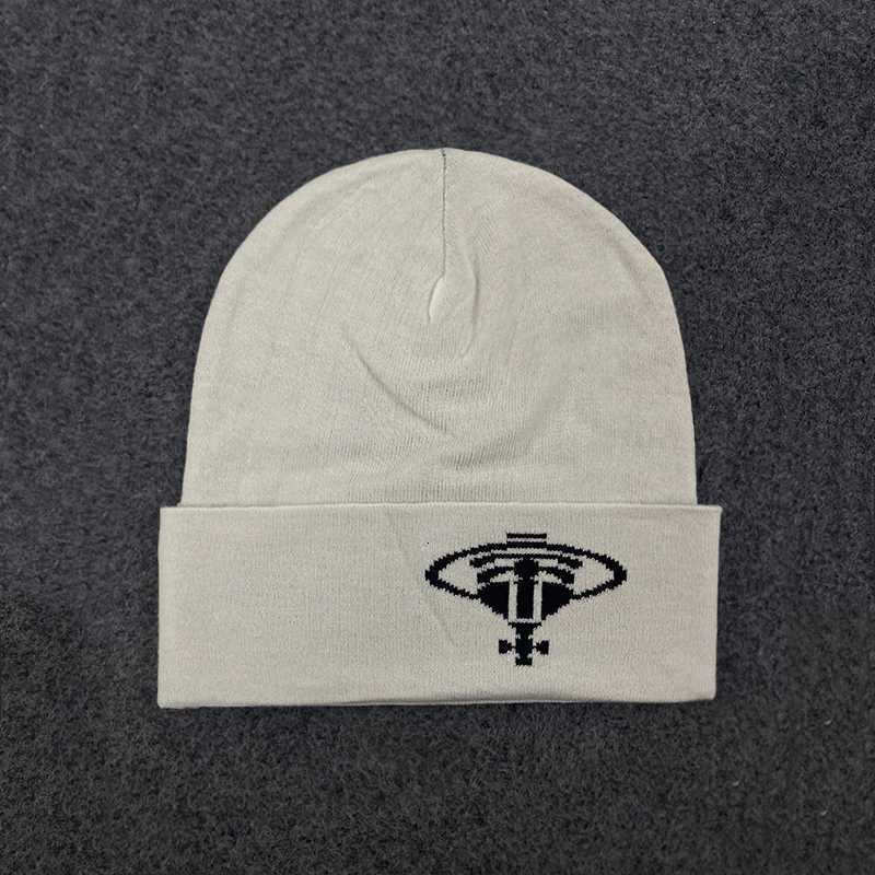 Luxury Men and Womens Creative Pattern Knitted Hat Windproof Warm Hip Hop Outdoor New Trendy Autumn Winter Y251209