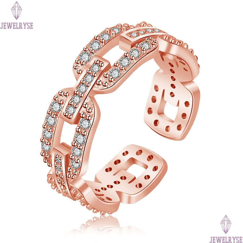 retro vintage simple designer band rings jewelry for women hollow geometry korean fashion elegant diamond love ring rose gold silver with crystal