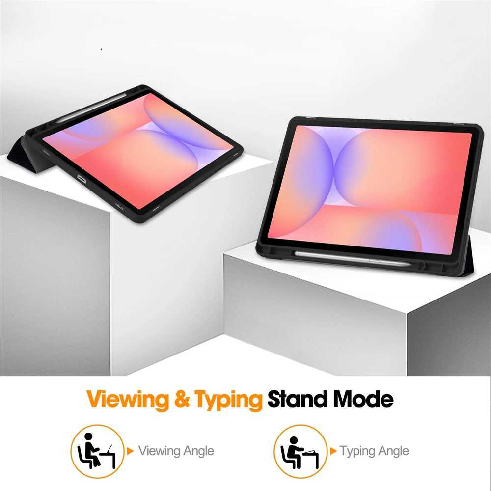 Case For Galaxy Tab S10 Lite 2025 109inch X400 X406B PU Leather Tri-Folding Magnetic Stand Tablet Cover with Auto Sleep H251210