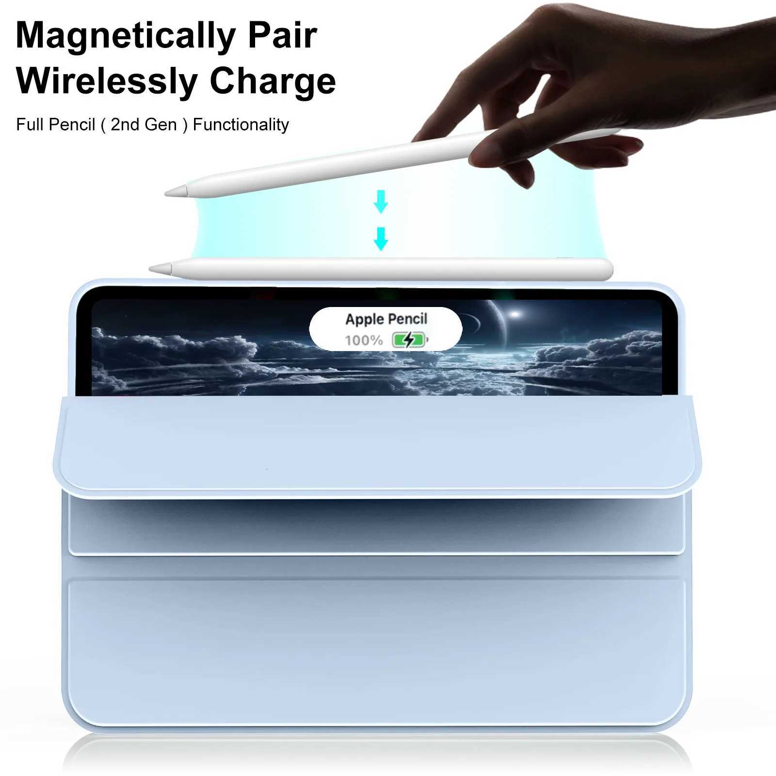 For iPad mini Air Pro 79 83 97 102 109 11 129 13 A16 5th 6th 7th 8th 9th 10th 11th Generation Magnetic Flip Smart Cover H251210