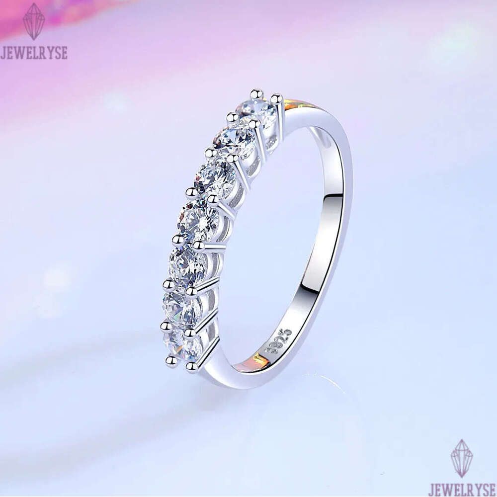 S925 sterling silver star for women OL girls luxury clover shine crystal diamond cz zircon designer rings wedding engagement ring jewelry