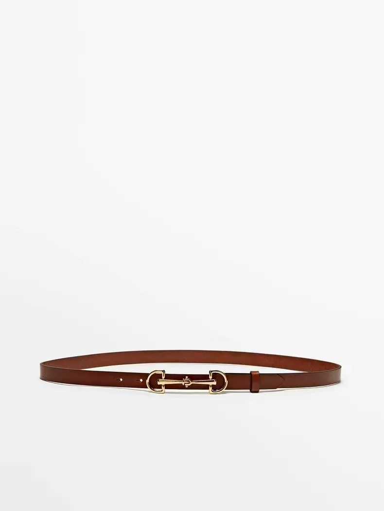 Luxury Genuine leather Thin Belt For Women Fashion Casual Accessory Luxury Design Girdles Corset Adjustable Metal Buckle Soft Versatile Y251210