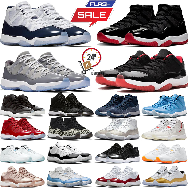 2025 Basketball Shoes 11s Cool Grey Cherry 11 Red Cement White Black Pink Blue Women Outdoor Sneakers Low Womens High Sports Trainers EUR 36-47 Free shipping