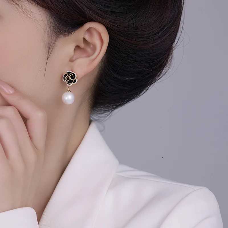 New French Fashionable Luxury Gla lia Imitation Pearl Earrings Wens Gifts Banquet Jewelry 2025 Y251210